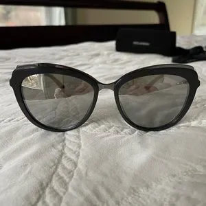 Dolce & Gabbana DG4304 30906V Gray Cat Eye Sunglasses NWOT Dolce & Gabbana | Accessories | Dolce Gabbana Dg434 30906v  main image 2